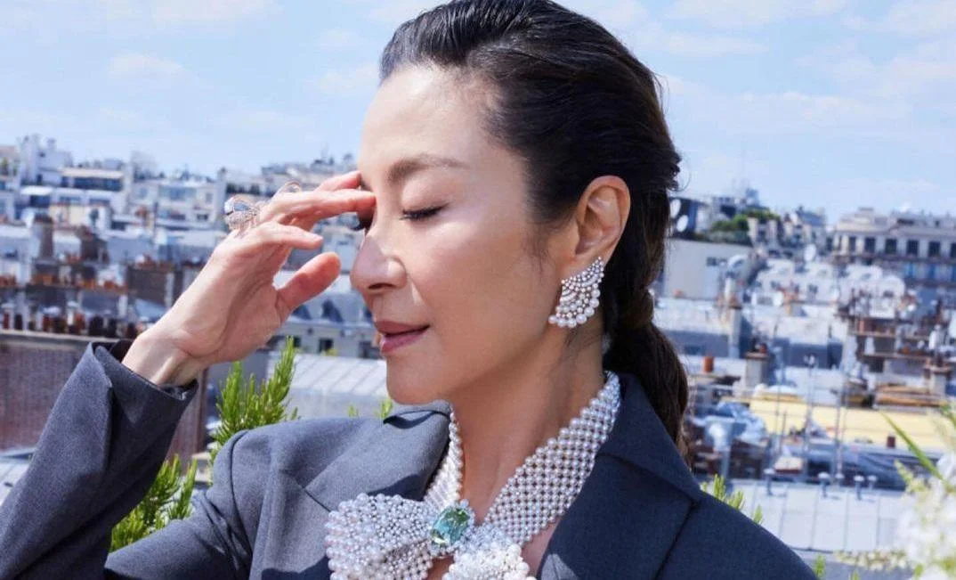 Michelle Yeoh for MIKIMOTO